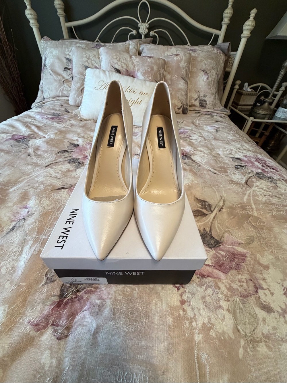 Nine West Ivory Pointed Toe Stiletto Pumps